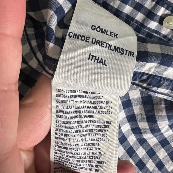 Abercrombie kids plaid button down shirt - Picture 4 of 4